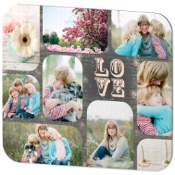 Thumbnail for Photo Mouse Pad with Love Photo Collage design 2
