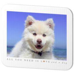 Thumbnail for Photo Mouse Pad with Puppy Love design 2