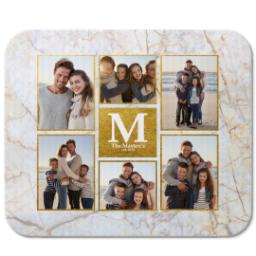 Thumbnail for Photo Mouse Pad with Golden Marble design 1
